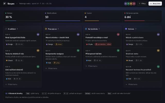 Náhled projektu Sloupec